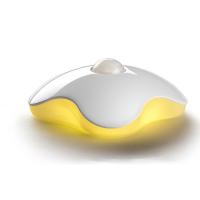 ABS Plastic Night Light, Four Leaf Clover, with body sensor & with USB interface & with LED light 