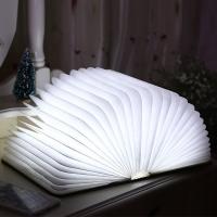 LED Colorful Night Lamp, ABS Plastic, with Acrylic, Book, with magnetic 