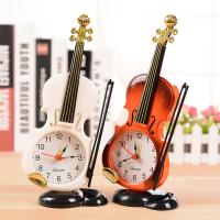 Uhr Tischdekoration, Kunststoff, Violine, keine, 80x216mm, verkauft von PC