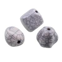 Acrylic Jewelry Beads white Approx 1mm, Approx 