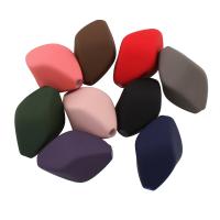 Gummierte Acryl-Perlen, Acryl, gemischte Farben, 30x17x17mm, Bohrung:ca. 3mm, ca. 99PCs/Tasche, verkauft von Tasche