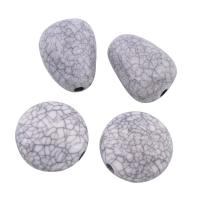 Acrylic Jewelry Beads white Approx 1-1.5mm, Approx 