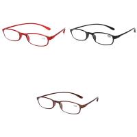 PC пластик Presbyopic очки, с PC пластиковые линзы, Очки, Винтаж & разная степень по выбору & Мужская, Много цветов для выбора продается PC