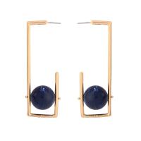 Plastic Pearl Zinc Alloy Earring, with ABS Plastic Pearl, stainless steel post pin, gold color plated, for woman, lead & cadmium free 
