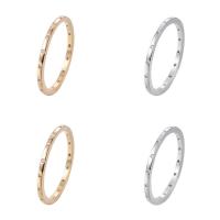 Cubic Zircon Brass Finger Ring, ring shape, plated, Unisex & with cubic zirconia nickel, lead & cadmium free 
