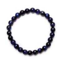 Tiger Eye Stone Bracelets, natural, Unisex blue 