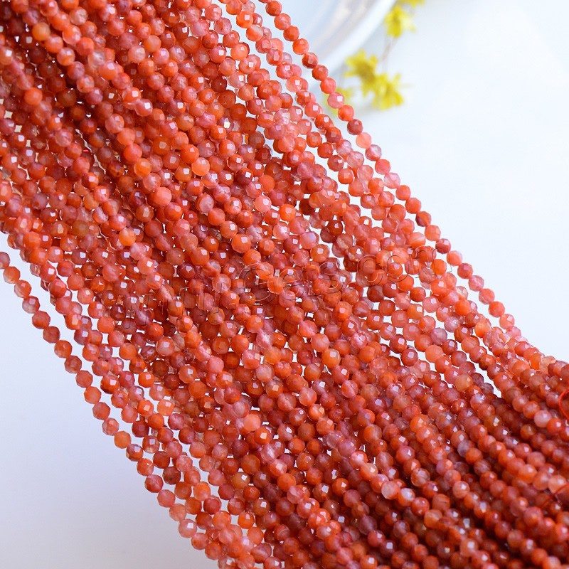 Bracelet Agate rouge du Yunnan, Yunnan agate rouge, Rond, Portable & normes différentes pour le choix & pour femme, Longueur:Environ 7 pouce, Vendu par brin