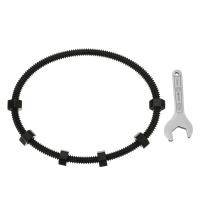 Bracelet en acier inoxydable, ionique noire, pour femme 4mm Diamètre inté Environ Vendu par PC