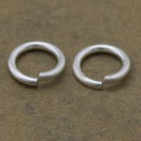 Sterling Silber offen Sprung Ring, 925 Sterling Silber, Kreisring, plattiert, keine, 8x1.3mm, verkauft von PC