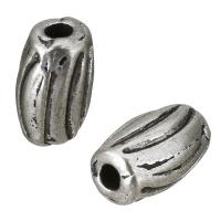 Zinc Alloy Jewelry Beads, antique silver color plated Approx 1.5mm 