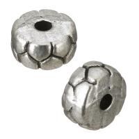 Zinc Alloy Jewelry Beads, Wheel, antique silver color plated Approx 1.5mm 