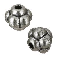 Zinc Alloy Jewelry Beads, antique silver color plated Approx 1.5mm 