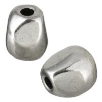 Zinc Alloy Jewelry Beads, antique silver color plated Approx 2.5mm 