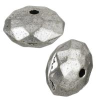 Zinc Alloy Jewelry Beads, antique silver color plated Approx 1mm 