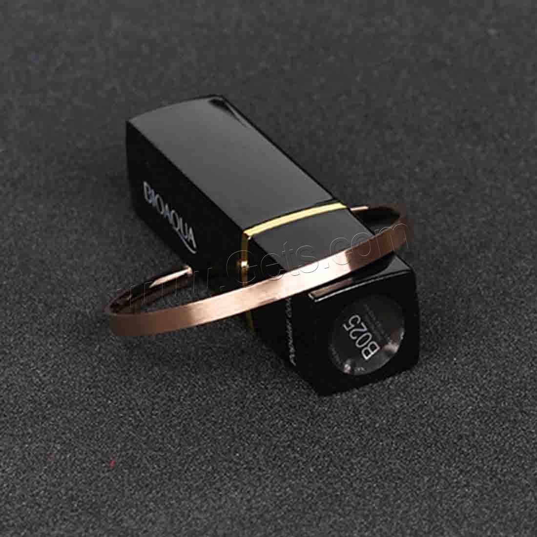 316L Stainless Steel Cuff Bangle, plated, different styles for choice & for couple, more colors for choice, Sold By PC