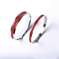 Stainless Steel Bangle & epoxy gel & for couple, original color, 6mm, 12mm, Inner Approx 57mm 