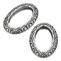 Zinc Alloy Jump Rings, Number 0, antique silver color plated Approx 