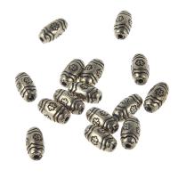 Plated CCB Plastic Beads, Copper Coated Plastic, antique gold color plated Approx 1mm 
