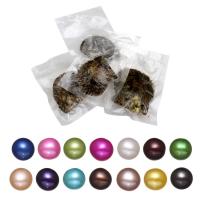 Perlas Cultivadas de Akoya Deseo Pearl Oyster, Patata, más colores para la opción, 7-8mm, 5PCs/Grupo, Vendido por Grupo