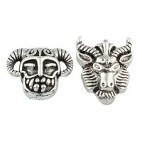 Zinc Alloy Jewelry Beads, antique silver color plated lead & cadmium free Approx 1.5mm 