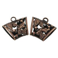 Zinc Alloy Scarf Slide Bail, antique copper color plated, hollow, lead & cadmium free Approx 4mm 