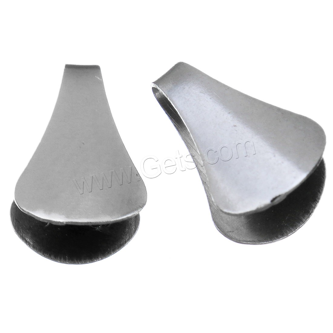 Stainless Steel End Caps, different size for choice, original color, Sold By PC