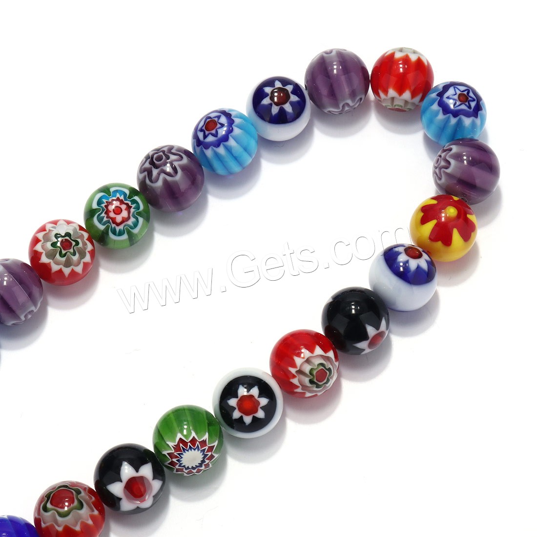 Glass Chevron Beads, Round, different size for choice, Hole:Approx 1mm, Length:Approx 16 Inch, Sold By Strand