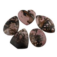 Rhodonite Pendants, Rhodochrosite, mixed - Approx 1.5mm 