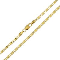 Brass Chain Necklace, 24K gold plated, Unisex & mariner chain Approx 20 Inch 