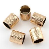 Zinc Alloy Large Hole Beads, real gold plated, lead & cadmium free Approx 10mm 