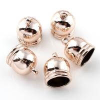 Zinc Alloy Glue on Bail, real rose gold plated, for woman, lead & cadmium free Approx 1.5mm, Inner Approx 9mm 