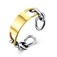 Brass Finger Ring, plated, for woman & blacken, lead & cadmium free, 6mm, US Ring 