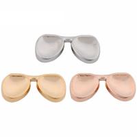 Zinc Alloy Slide Charm, Glasses, plated lead & cadmium free Approx 