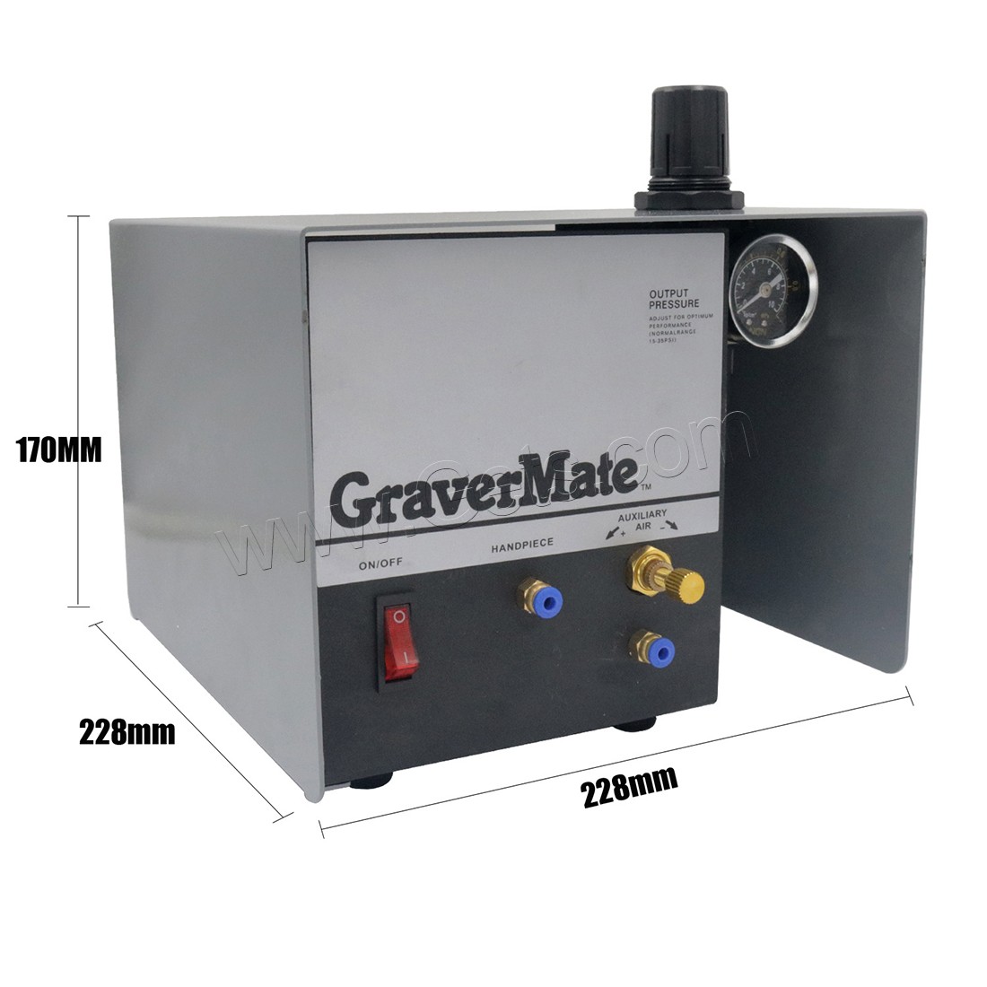 Iron Engraving Machine, with Plastic & Brass, durable & Different Voltages For Choice, 228x228x170mm, Sold By PC