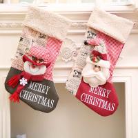 Christmas Stocking and Holder for your Mantel, Cloth, Christmas jewelry 