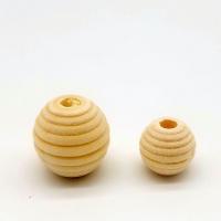 Original Wood Beads, Oval, DIY original color Approx 1mm 