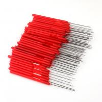 plastique crochet, avec fer, durable, rouge, 149mm Vendu par lot