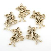 Zinc Alloy Cartoon Pendant, real gold plated, lead & cadmium free Approx 2mm 