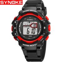 Synoke® Men Jewelry Watch, Plastic, with Glass & Stainless Steel, Chinese movement, Life water resistant & adjustable & LED & for man & luminated Approx 11 Inch 