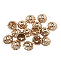 Zinc Alloy Bead Caps, Flower, real gold plated, nickel, lead & cadmium free Approx 1mm 