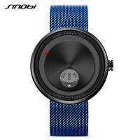 Sinobi® Men Jewelry Watch, Stainless Steel, with Glass & Zinc Alloy, Japanese movement, plated, Life water resistant & for man Approx 7.5 Inch 