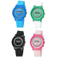 VILAM® Children Watch, Silicone, with PC Plastic, Life water resistant & Unisex & for children & LED 36.5mm Approx 8.12 Inch 