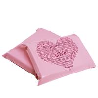 PE Plastic Courier Bag, durable pink 
