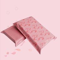 Plastic Courier Bag, durable, pink 