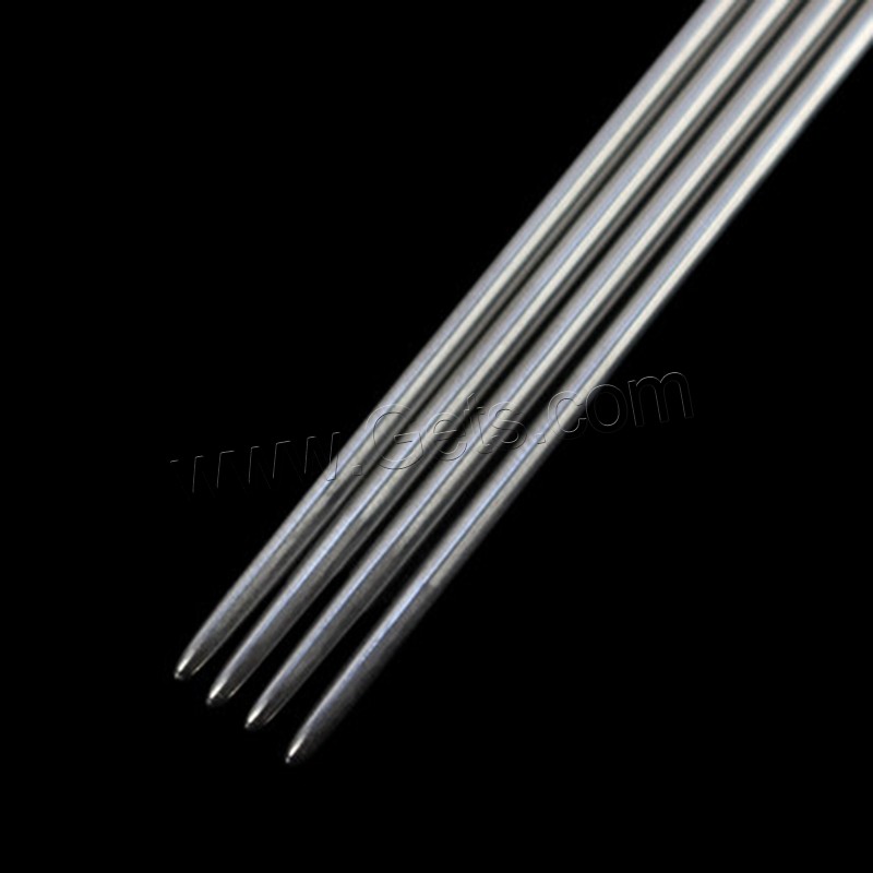 Stainless Steel Knitting Needle, different size for choice, Sold By PC