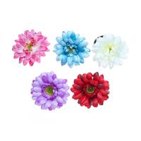 Ponytail Holder, Cloth, with Rubber Band, Flower, for woman 48mm 