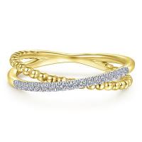 Cubic Zirconia Micro Pave Brass Finger Ring, real gold plated, cross & micro pave cubic zirconia & for woman 