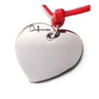 Stainless Steel Heart Pendants, plated 20mm [