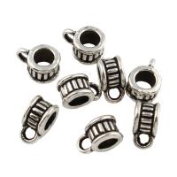 Zinc Alloy Bail Beads, antique silver color plated, lead & cadmium free Approx 1mm,3mm 