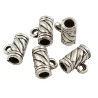 Zinc Alloy Bail Beads, antique silver color plated, lead & cadmium free Approx 2.5mm,4mm 